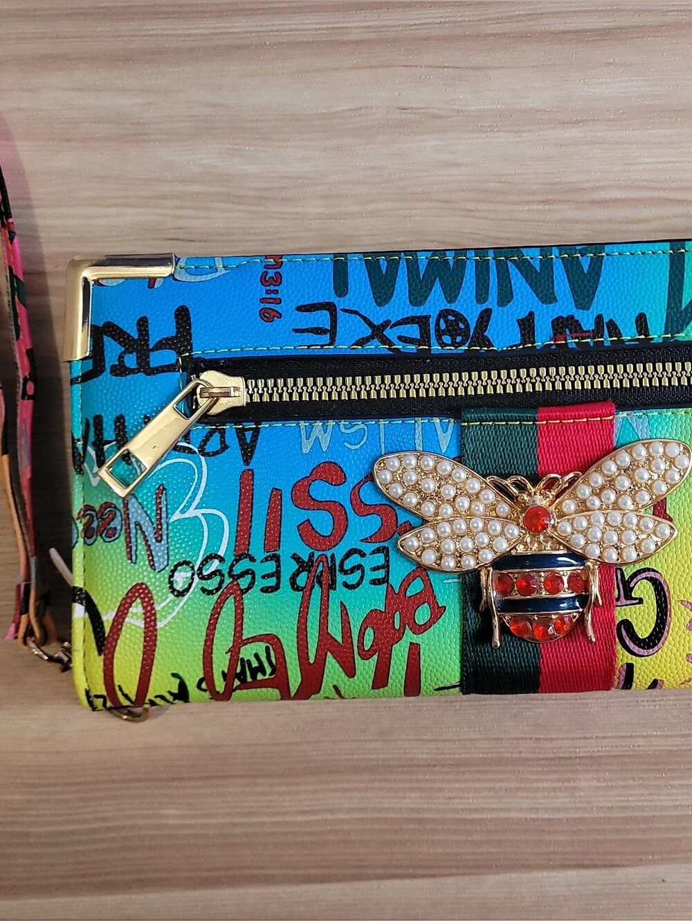 Colorful Graffiti Wallet